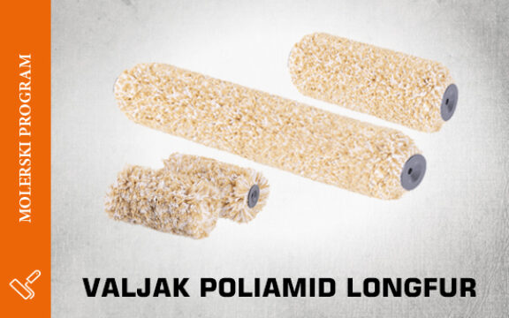 Valjak Poliamid Longfur