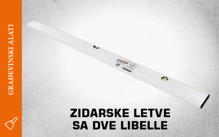 Zidarske letve sa dve libelle