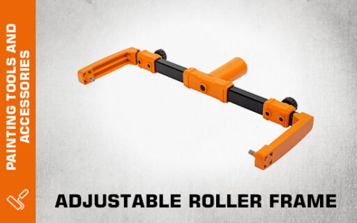Adjustable roller frame