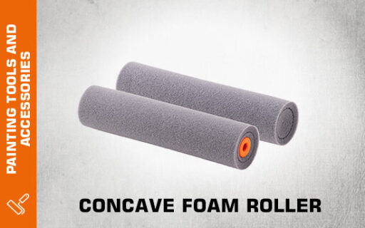 Concave foam roller