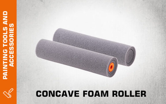 Concave foam roller