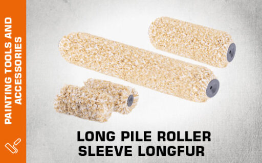 Long pile roller sleeve Longfur