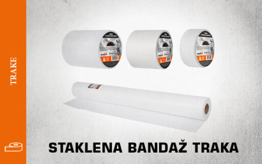 Staklena bandaž traka