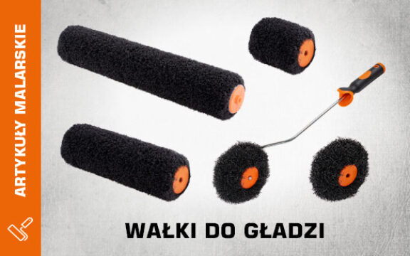 Wałki do gładzi