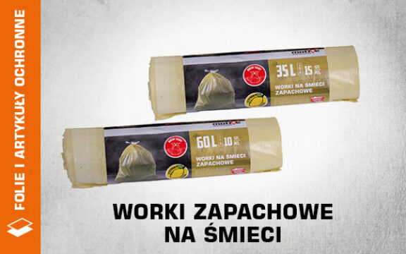 Worki zapachowe na śmieci LEMON