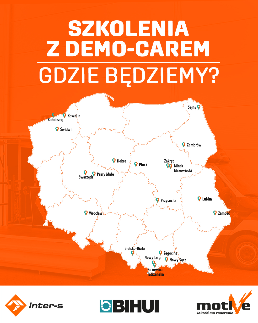 Mapa szkoleń sierpień 2026